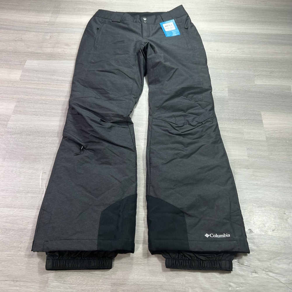 NEW Columbia Snow Pants Womens Small Gray Bugaboo OH Omni-Tech Ski Insulated